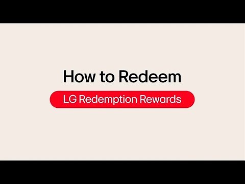 LG Redemption Guideline