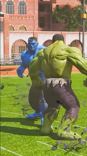 HULK vs BLUE HULK #shorts