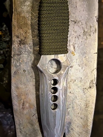 Master Craftsman Transforms Bolts into Fine Knife