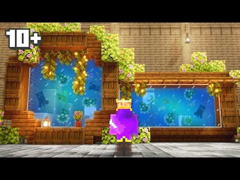 10 More Fish Tank Designs for the New Update!🐟🌊