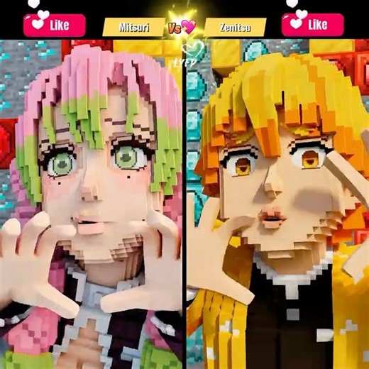 Mitsuri vs Zenitsu — Who Wins the Cutest Battle? 💖⚡ Demon Slayer