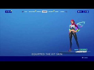 Fortnite - tutorial How to do Kit’s emote with any skin