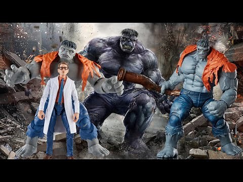 60th vs 80th Gray Hulk. What's the Difference? (Marvel Legends)