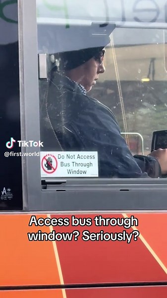 Bus Window Access: A Transportation Curiosity
