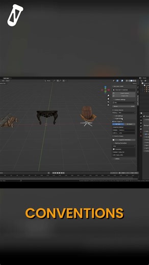Blender Collision Building: Master Game Dev Workflows Now! #shorts