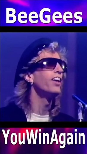 Bee Gees “You Win Again” 1987 British Television