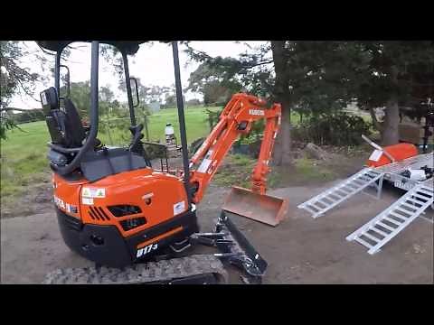 Kubota U17-3 Walkaround