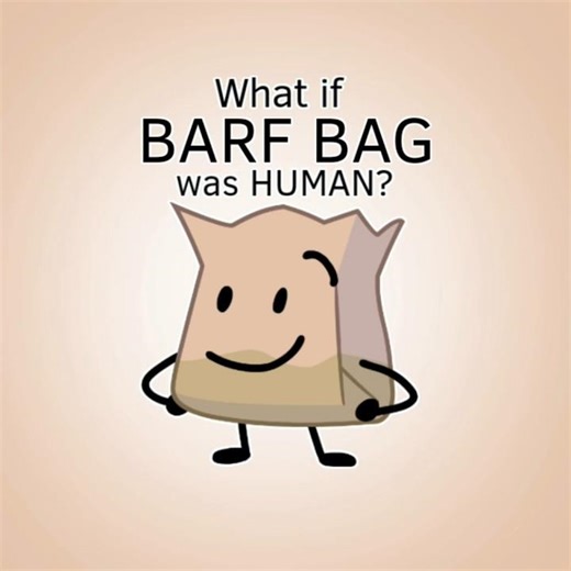 What if Barf Bag from BFB was HUMAN? ‪@BFDI‬ #shorts #bfdi