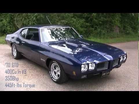 1970 Pontiac GTO Burnout & Drive by
