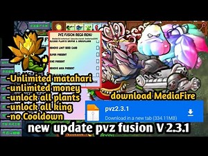 Pvz fusion 2.3.1 mod menu