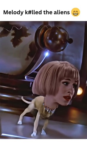 MoviezBombard on Instagram: "Melody k#lled the aliens 😄 Movie 🎥: Mars attacks! An army of aliens from Mars visit Earth and meet the president of the United states under peaceful pretences. However, they reveal their true intentions when they start attacking cities. #explorepage #movie #movies #memes #explorepost #reels #viral #jokes #explore #comedy #funny"
