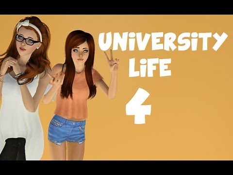 Let's Play: The Sims 3 University Life - (Part 4) - Juice Kegger
