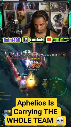 Aphelios On Team Mode: Every Kill, Every Assist