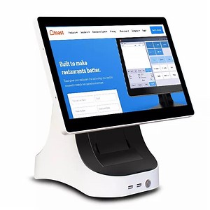 [Hot Item] Aluminum Metal Stand Cashier Register POS Machine 15'' Inch Touch Screen Window Android POS Terminals