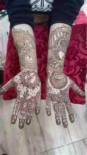 Bharwa mehandi design #bharwamehndi #mehandiart #viralshort #trendingmehndi