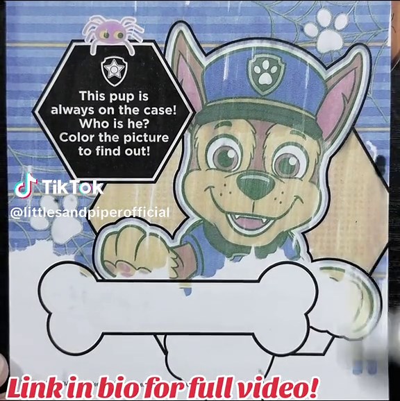 Coloring PAW Patrol Imagine Ink Halloween Mystery Characters! #pawpatrol #coloringforkids #coloring #imagineink #coloringbook #halloween #fyp #fypシ #fypage
