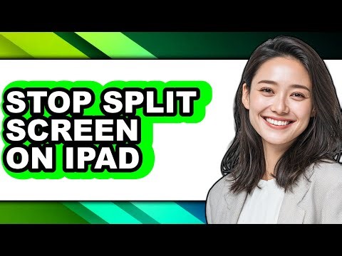 How to Stop Split Screen on Ipad (only Way)