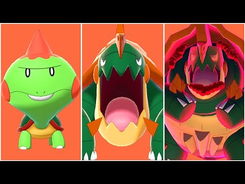 FULL CHEWTLE EVOLUTION TEAM! Shiny Chewtle, Shiny Drednaw, Shiny Drednaw Gigantamax