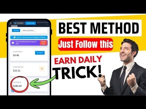 URL Shortener Trick | URL Shortener Method 2026 💰 | Legit Way to Earn Online (Step-by-Step + Proof)