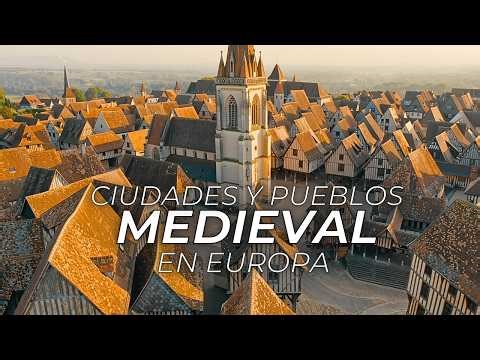 From castles to cobbled streets | The most beautiful medieval villages in Europe | 4K
