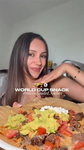 👇🏼 Let me know if you tried it 😉 #proteinrecipes #worldcup #soccer #youtubeshorts ‪@Prozis‬ ad