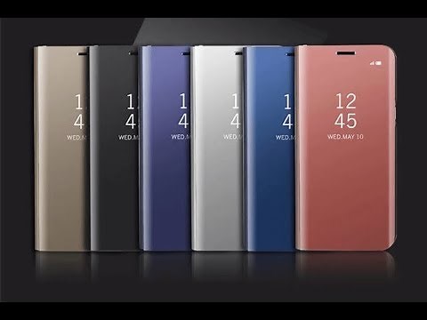 Luxury Flip Stand Clear View Smart Mirror Phone Case For iPhone and Samsung Galaxy | Cupid Box