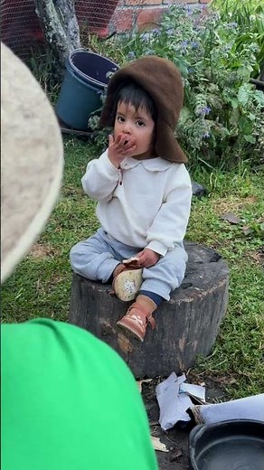Daddy Juan in the kitchen