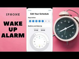 How to turn off a Sleep | Wake up Alarm on your iPhone