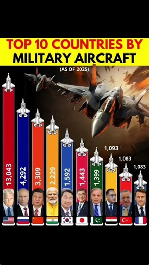 The Aggressive Approach: TOP 10 Strongest Air Forces in 2026! ✈️💥 #motivation
