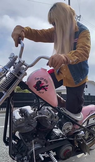 Biker Girl Kickstarting Her Dreams with Cycles