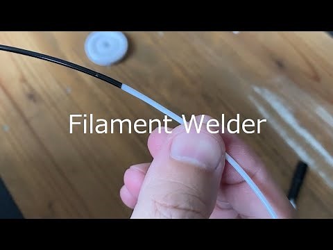 【ヤスリ掛け不要】3Dプリンタの余ったフィラメントを繋いで使う~3D Printer Filament Welder No need to file ~