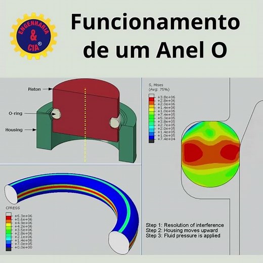 Como Funciona um Anel O | Vedação Industrial | Selo Mecânico