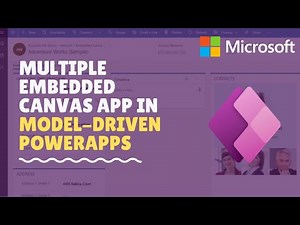 Multiple embedded canvas apps (more than three) in a form in Model-Driven PowerApps