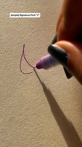 3.4M views · 17K reactions | (simple) Signature Font “J”✍️. . . . . ....