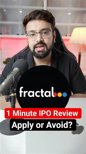 Fractal Analytics IPO Review | APPLY or AVOID? | Fractal Analytics IPO GMP, Date & Details #ipo