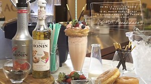34 reactions · 12 shares | You'll never say no to this milkshake using Monin Donut Syrup and Monin Strawberry Fruit Mix. This is literally a drink that you can eat! Get more recipes here: https://www.monin.com/ For more inquiries about Monin products, send us a message here at FB or email us at info@wwfoodsupply.com #moninph #moninspiring | MONIN | Facebook