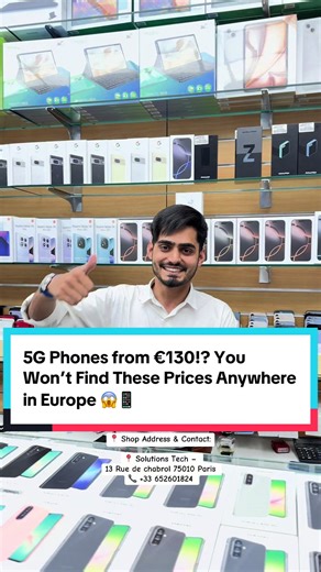 Affordable 5G Phones Starting at €130 in Europe