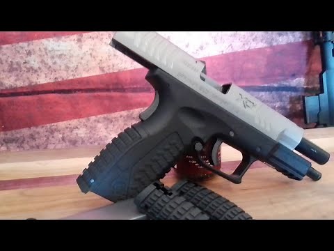 SPRINGFIELD ARMORY XDM 4.5 CO2 BLOWBACK FROM EVIKE. UNBOXING AND REVIEW