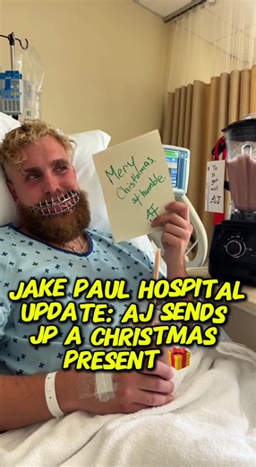 Jake Paul Receives a Blender for Christmas Surprise