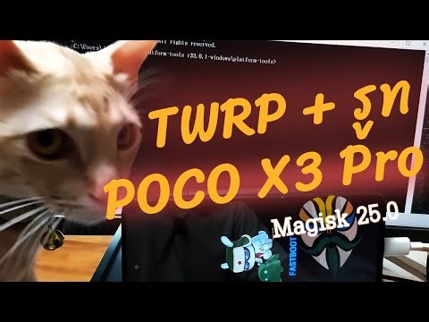รูท POCO X3 Pro [TWRP] Magisk 25.0