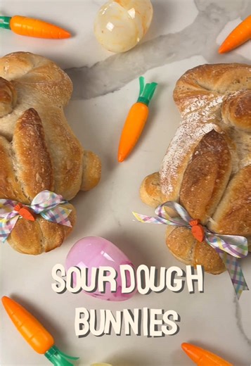 Cute Sourdough Bunny Tutorial for Easter