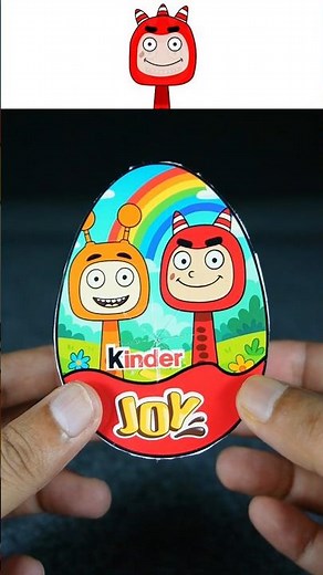 Fuse x Slick (from Oddbods) Sprunki OC Kinder Joy Unpack #sprunki #asmr