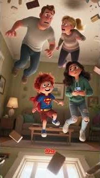 Gravity broke at the Garage Sale! 😱🛸 #Animation #welcometonowhere #disney #movie