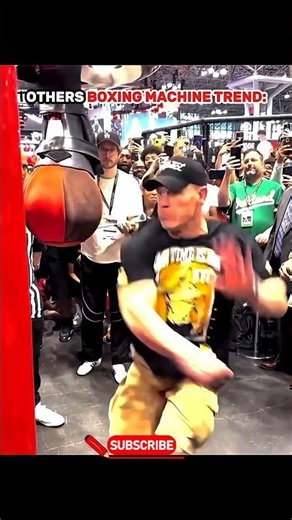other boxing Vs this boxing 🥊 machine #punch #edit #trollface #boxing #newyork