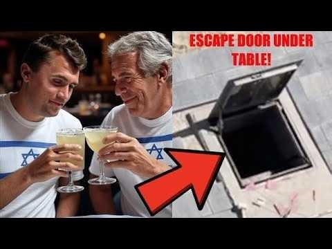 TRAP DOOR CHARLIE! ESCAPE DOOR UNDER CHARLIE KIRK'S TABLE IS MORE PROOF HIS ASSASSINATION WAS FAKED!