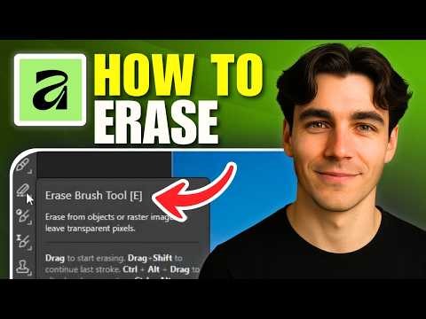 How To Erase In Affinity Designer (Tutorial 2026)