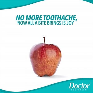 Relief from toothache, and sensitivity, just with Doctor Toothpaste. Shop Now: https://bit.ly/2Sj3GQz | Doctor | Facebook