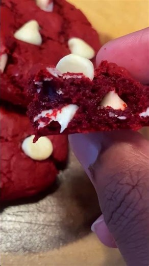 Red Velvet Cake Mix Cookies (NO EGGS & NO OVEN) 😲