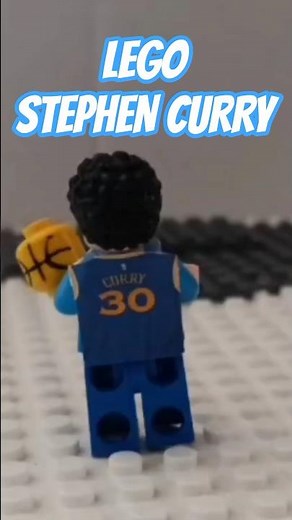 LEGO Steph Curry👨🏻‍🍳 #legostopmotion #nba