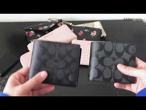 Let's compare them- Coach men Wallet F74993